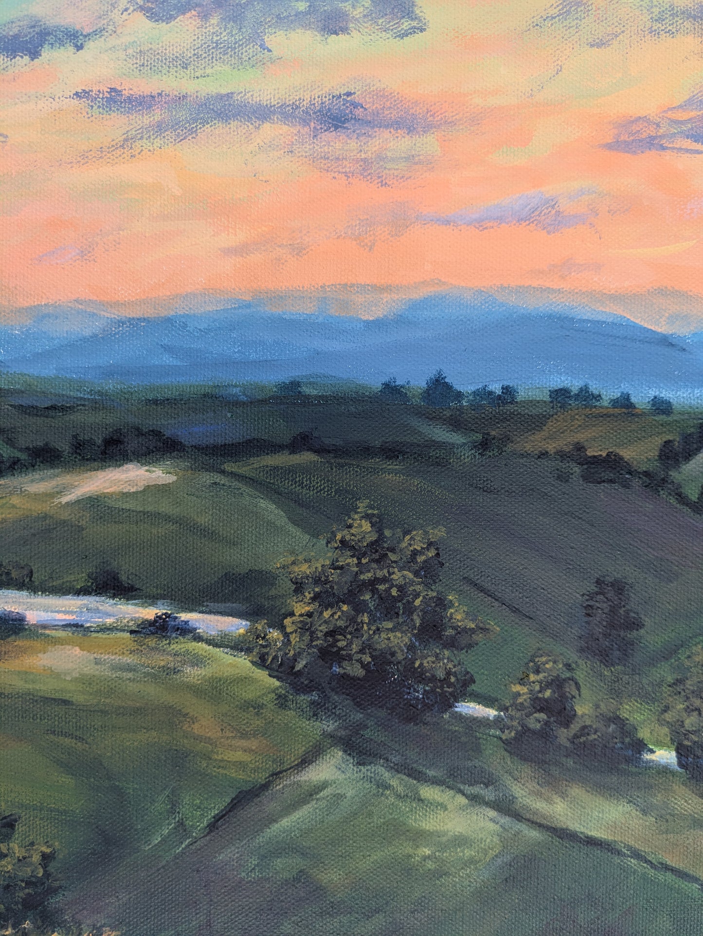 At the End of the Day (80x80cm)