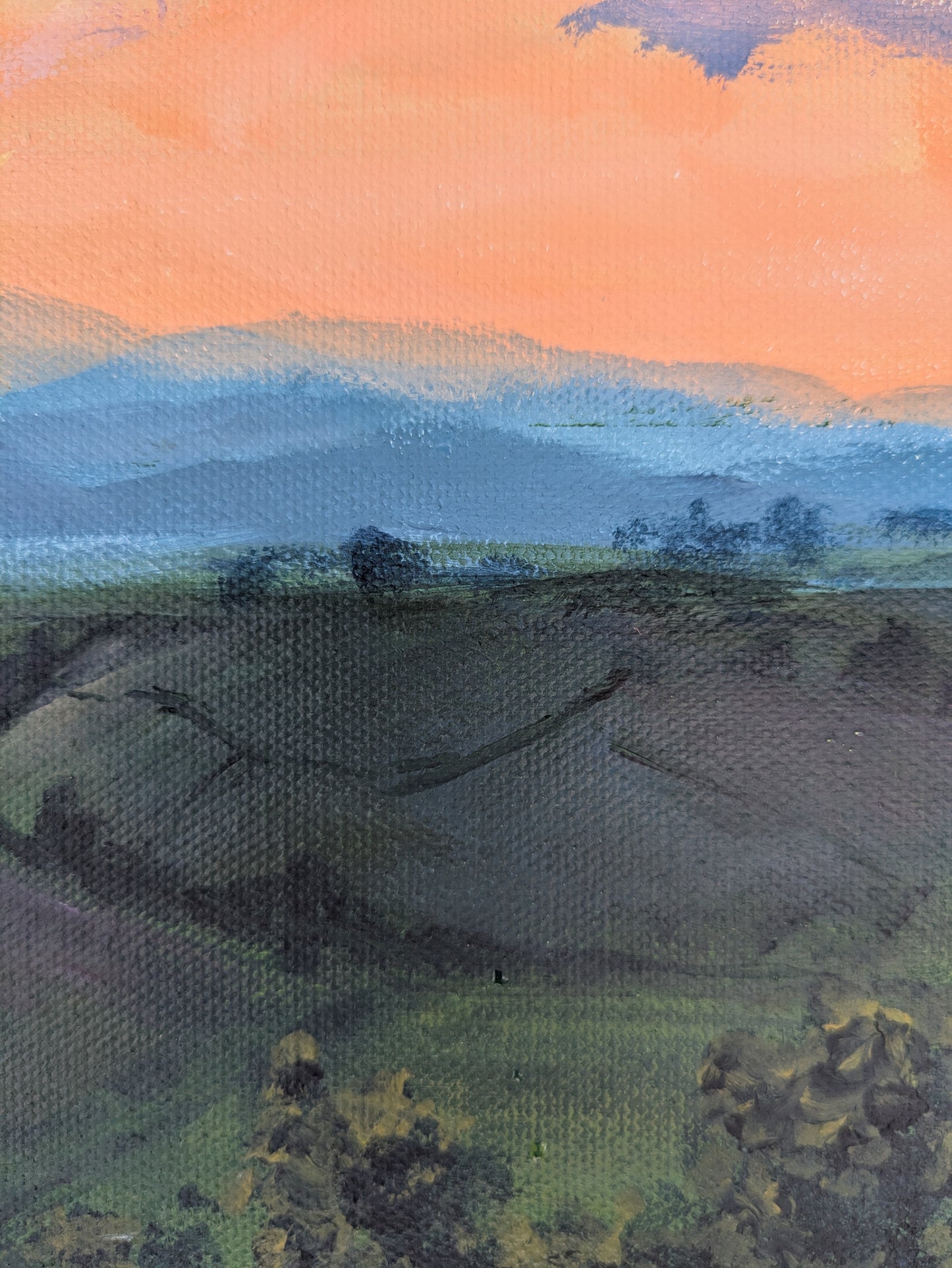At the End of the Day (80x80cm)