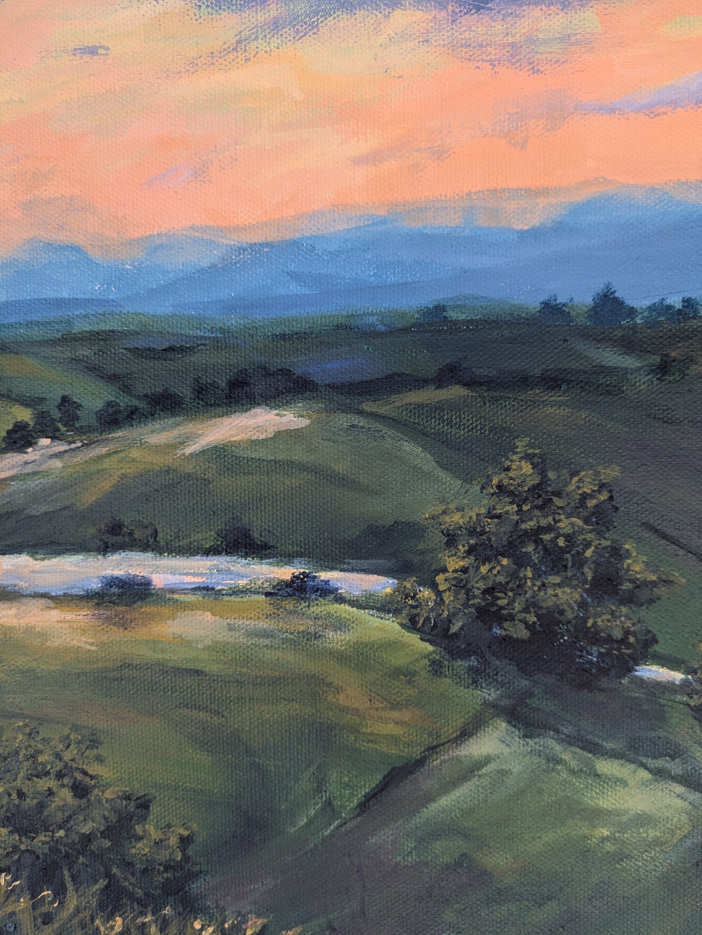 At the End of the Day (80x80cm)