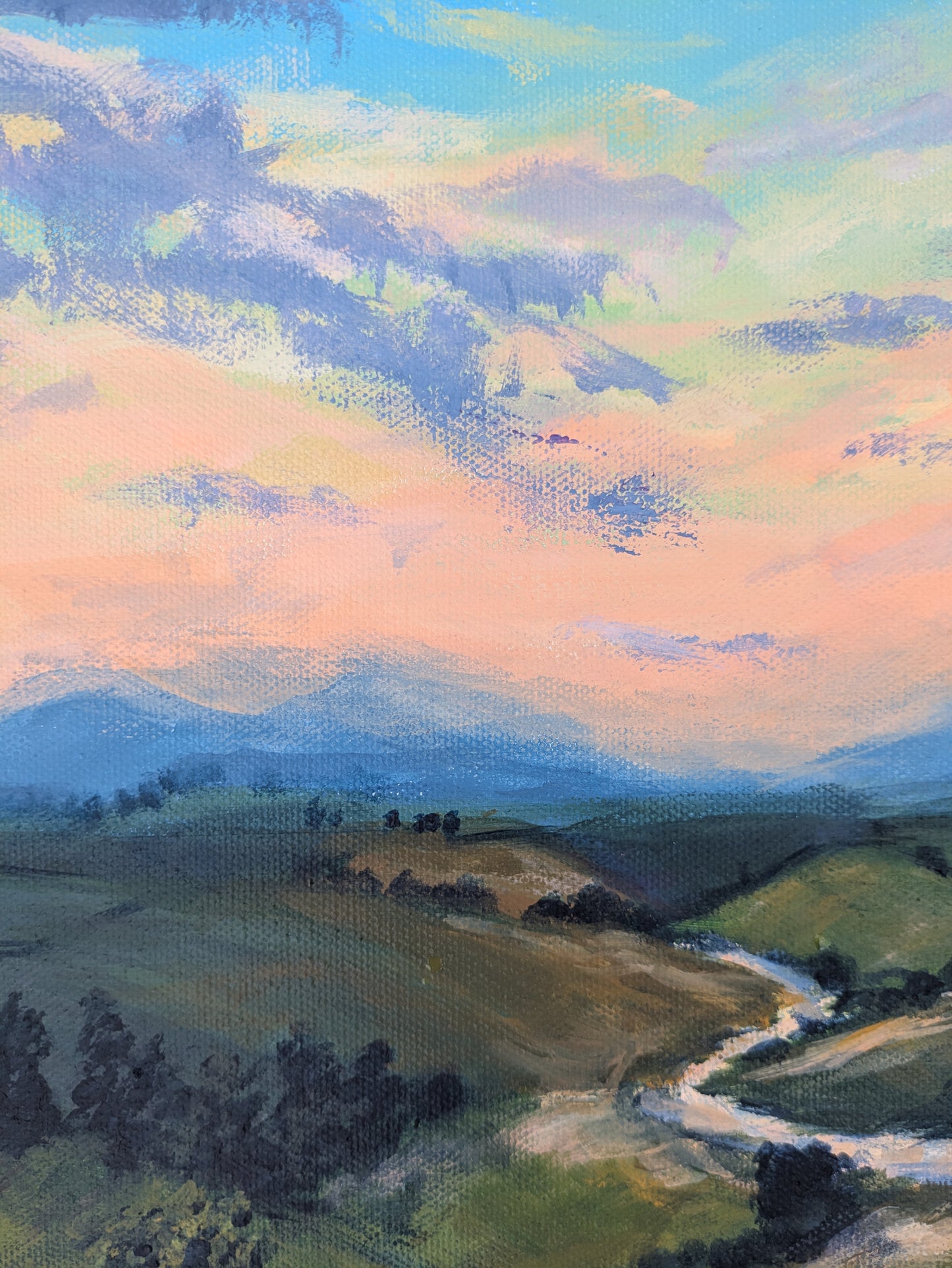 At the End of the Day (80x80cm)