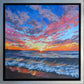 Magenta Flare (34x34cm)