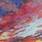 Magenta Flare (34x34cm)