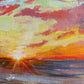 Magenta Flare (34x34cm)