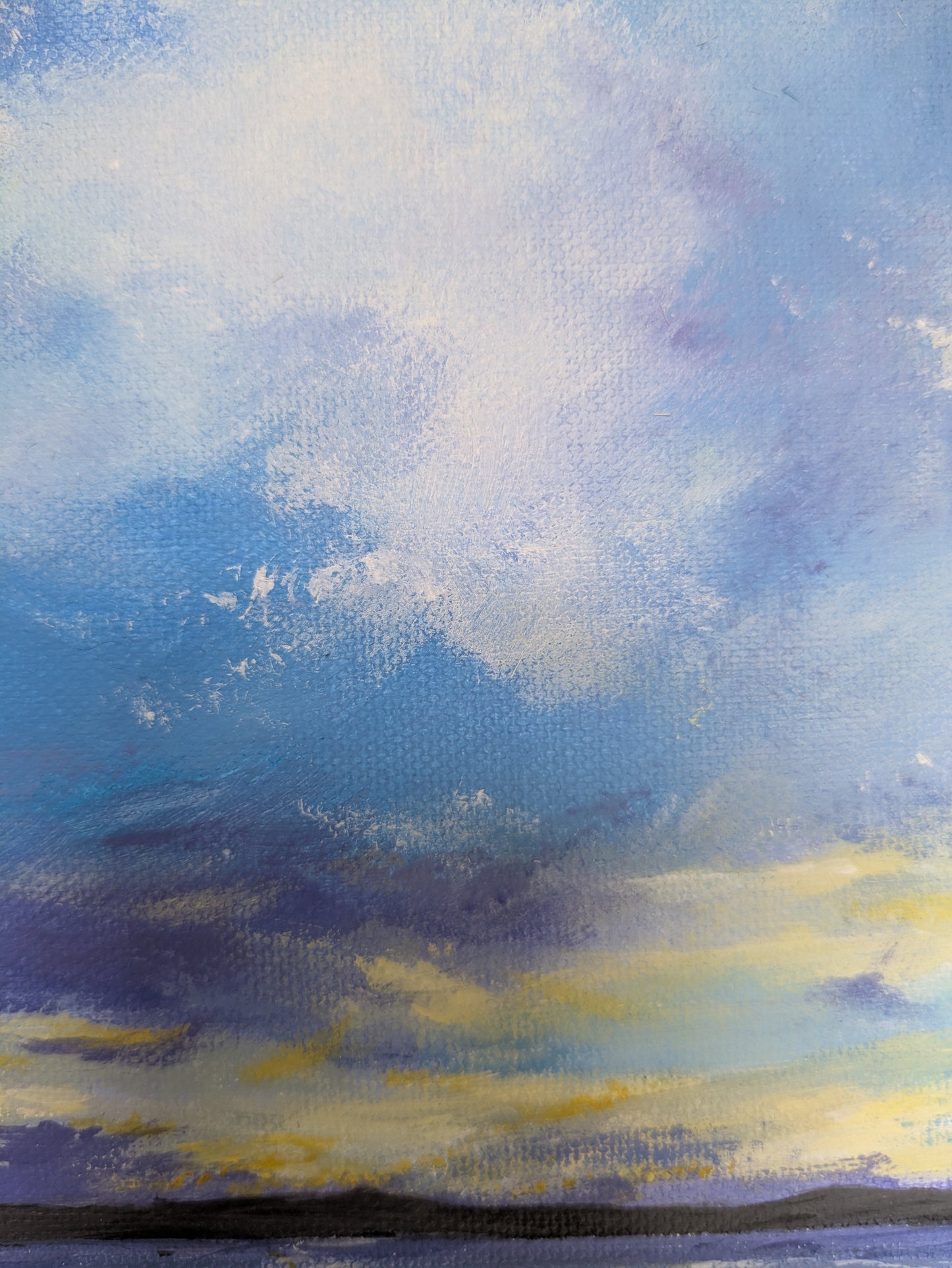 Indigo Shallows (23.5x23.5cm)