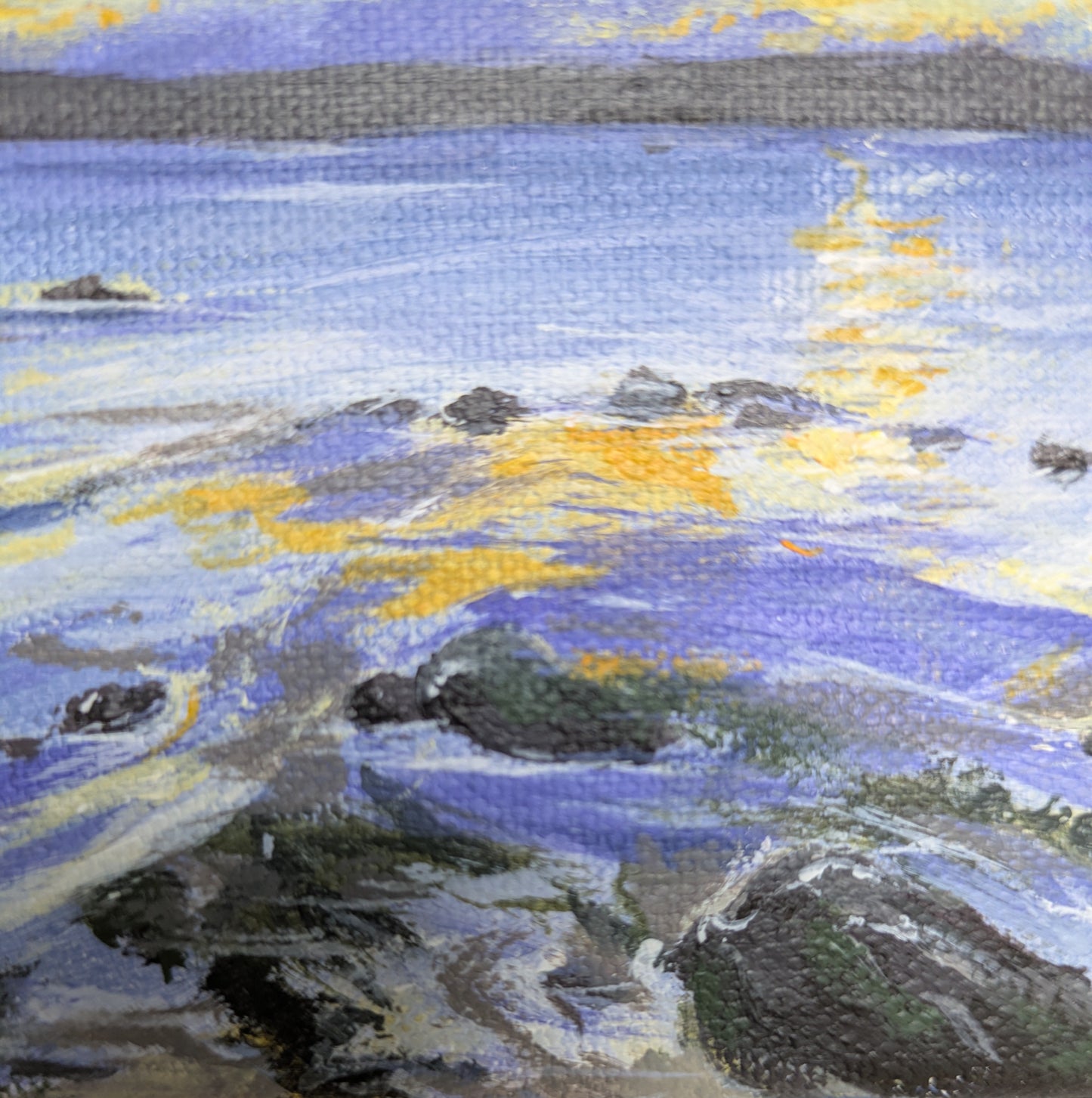 Indigo Shallows (23.5x23.5cm)