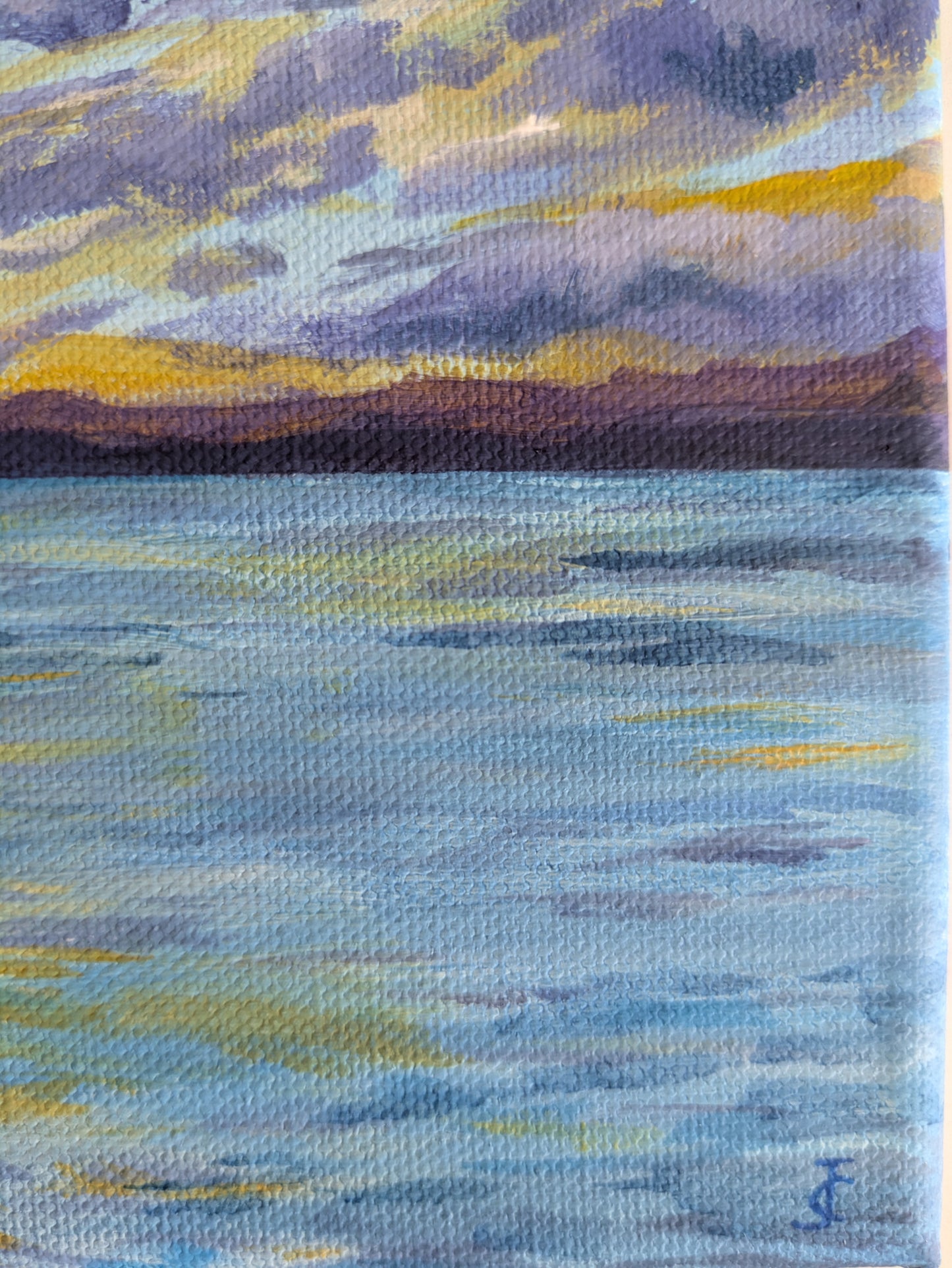 Indigo Calm (23.5x23.5cm)