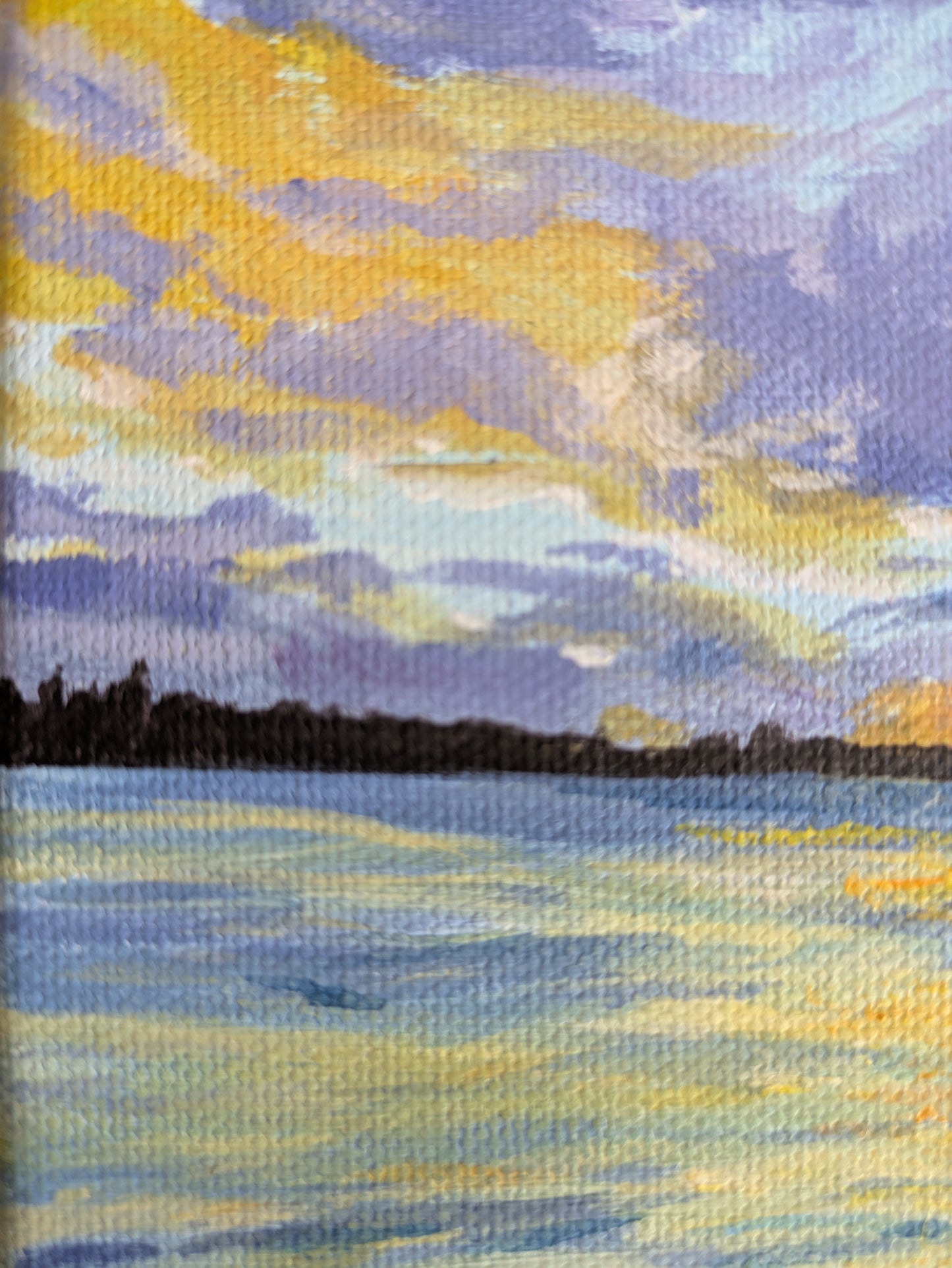 Indigo Calm (23.5x23.5cm)