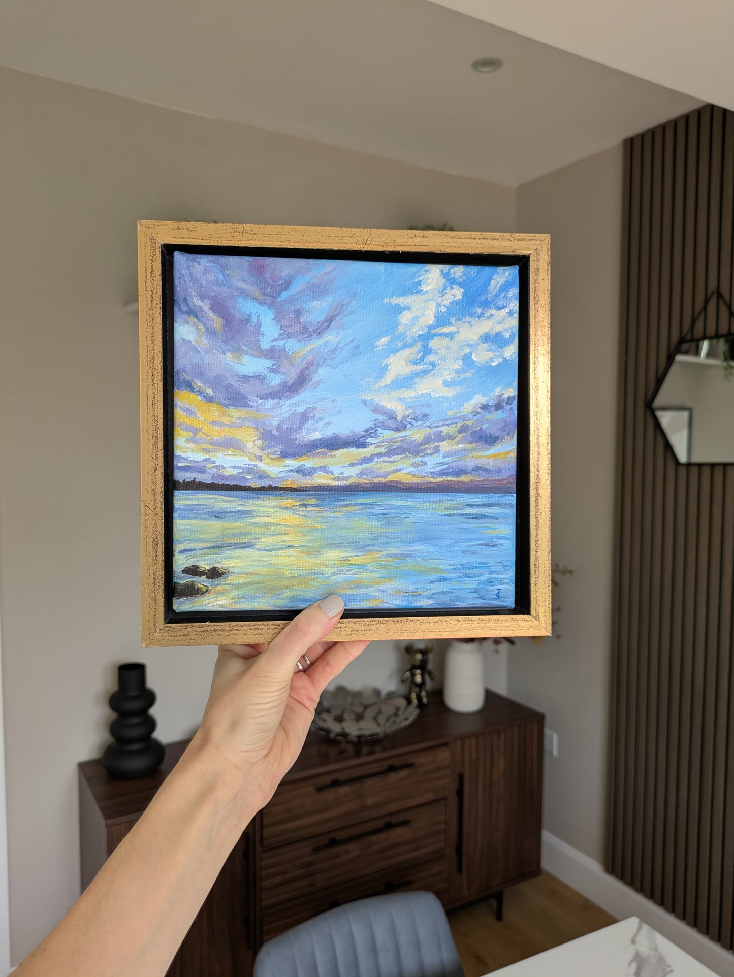 Indigo Calm (23.5x23.5cm)
