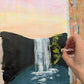 TWILIGHT FALLS - Sip & Paint Workshop at The Griffin, Whetstone, London - Thursday 20th AUGUST 2026, 7.30pm