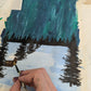 NORTHERN LIGHTS - Painting Workshop at Megan's Restaurant, Welwyn Garden City, Herts - Wednesday 2nd DECEMBER 2026, 10am