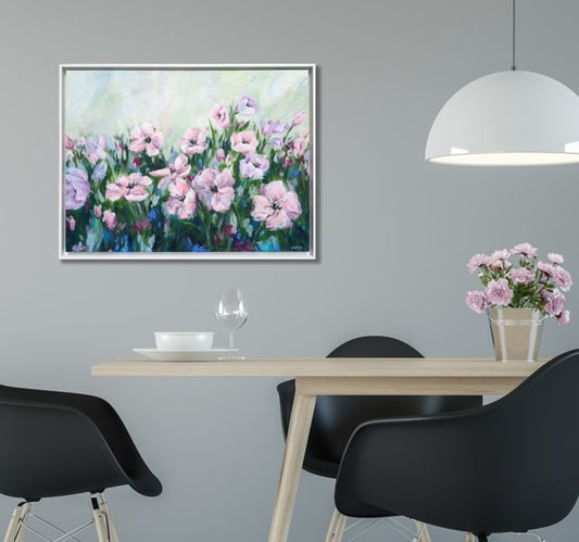 Blushing Meadow (80x60cm)