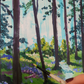 DAPPLED WOODLAND - Painting Workshop at The Howard Centre, Welwyn, Hertfordshire - Thursday 15th February