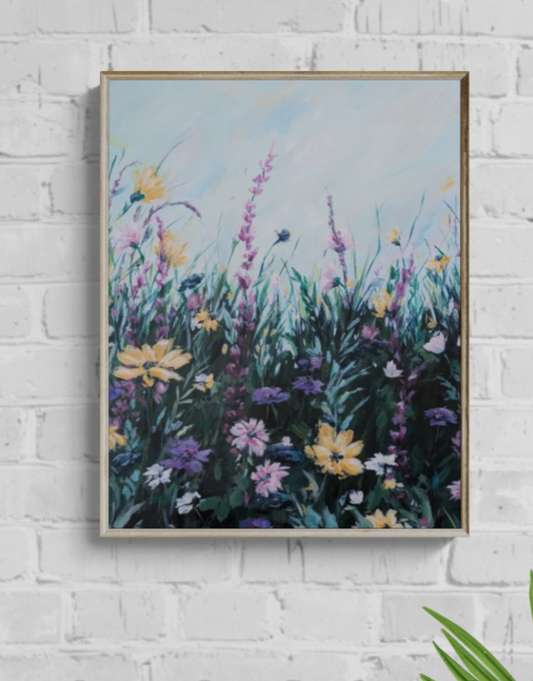 Wildflower Window (40x50cm)