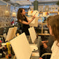 PROUD PEACOCK - Painting Workshop at Odyssey Spa, Knebworth, Hertfordshire - Monday 9th FEBRUARY 2026, 10am