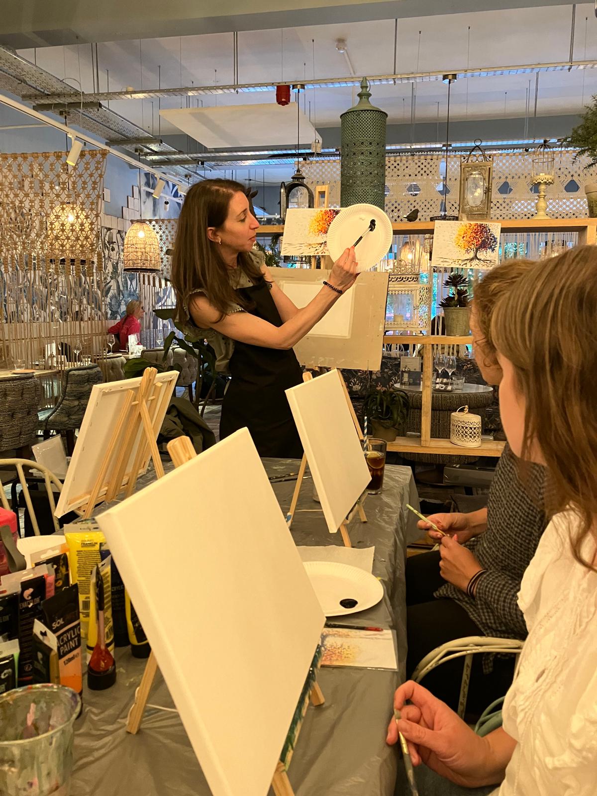 PROUD PEACOCK - Painting Workshop at Odyssey Spa, Knebworth, Hertfordshire - Monday 9th FEBRUARY 2026, 10am