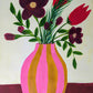 QUIRKY BLOOMS - Painting Workshop at Megan's Restaurant, Welwyn, Hertfordshire - Tuesday 30th SEPTEMBER 2025, 7.30pm