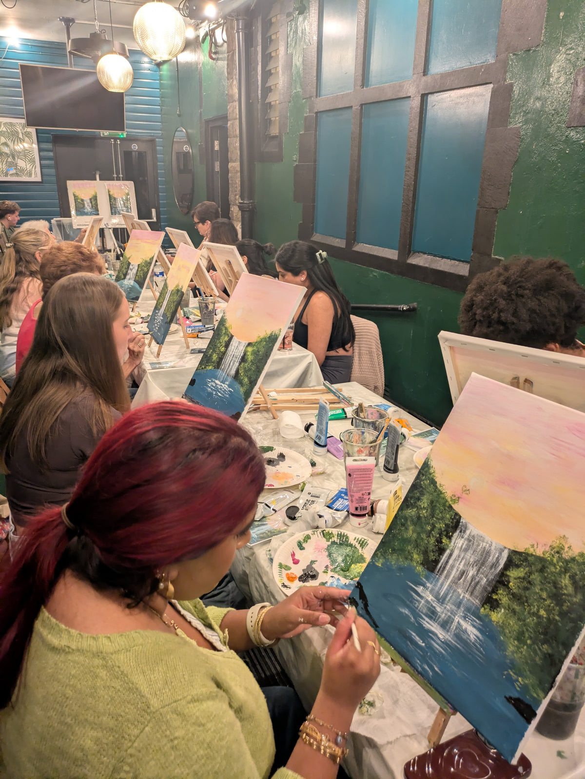 TWILIGHT FALLS - Painting Workshop at Odyssey Spa, Knebworth, Hertfordshire - Monday 9th NOVEMBER 2026, 10am
