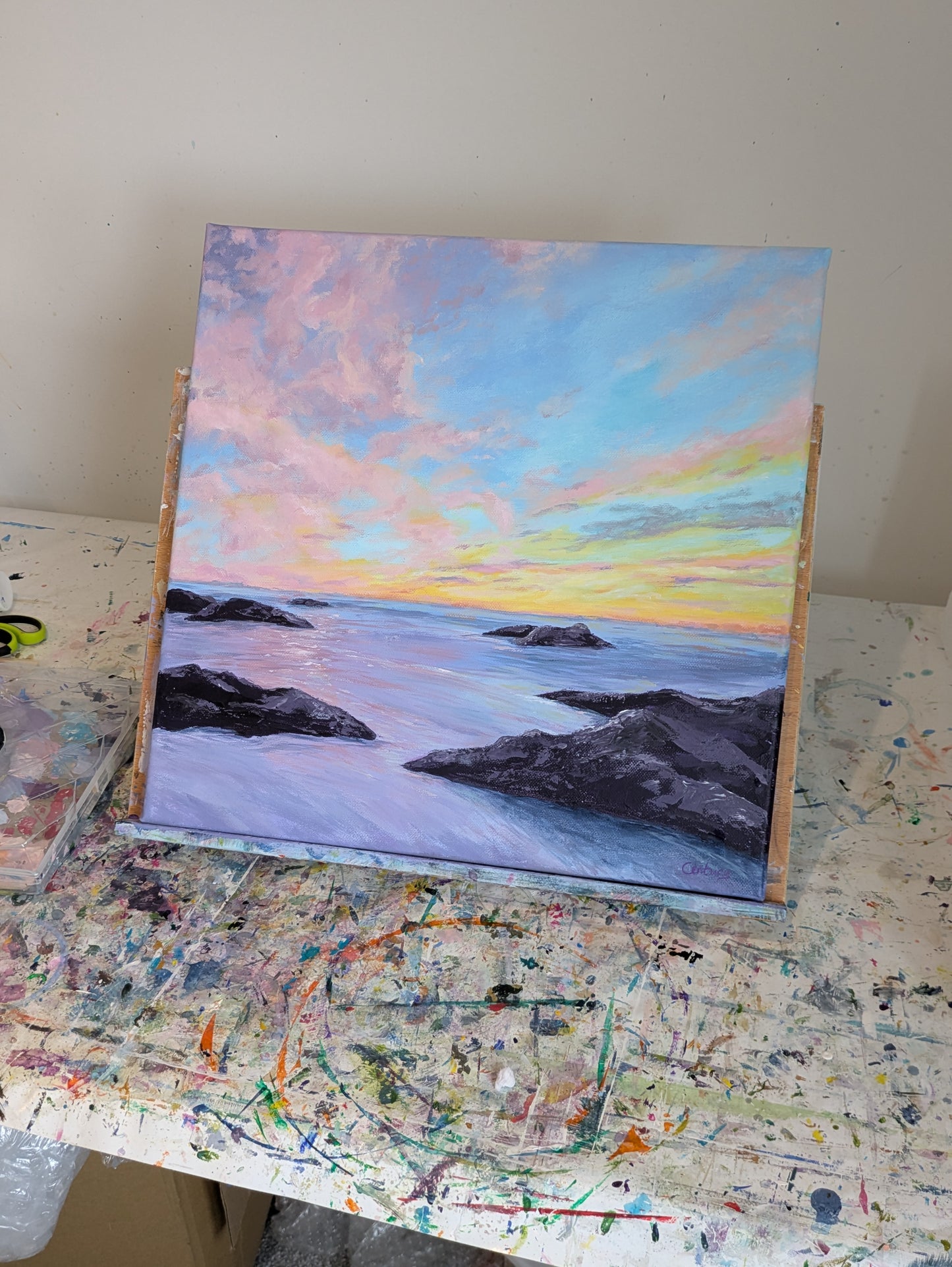 Afterglow (40x40cm)