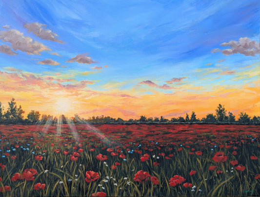 Golden Hour (80x60cm)