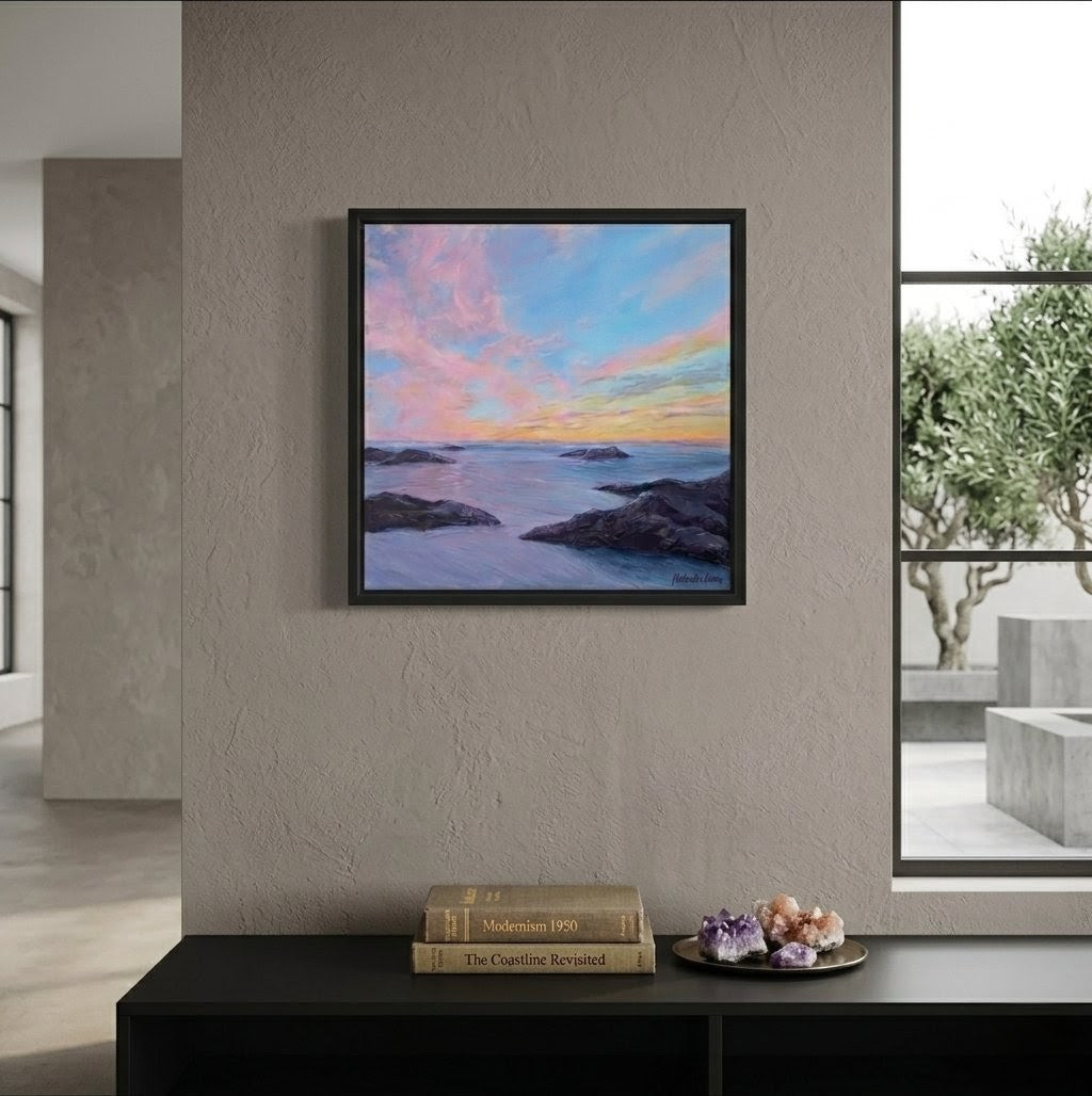 Afterglow (40x40cm)