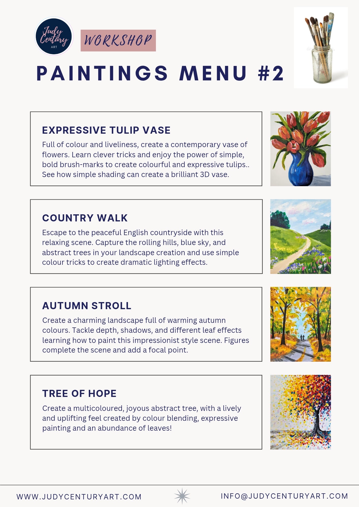 CORPORATE PAINTING WORKSHOP - Team building event!