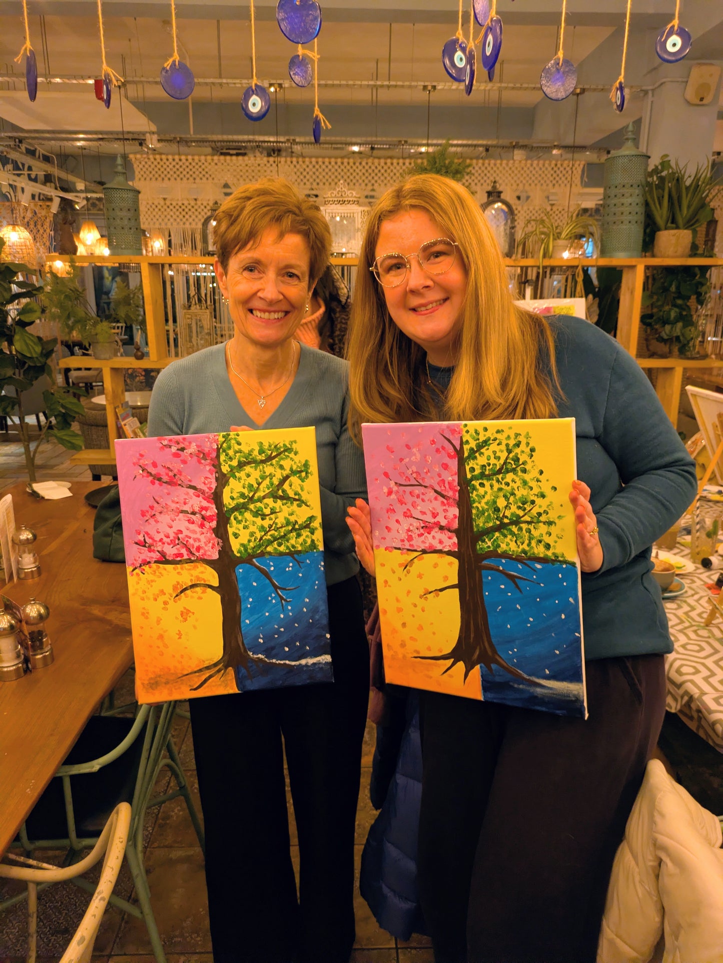 THE FOUR SEASONS - Painting Workshop at Odyssey Spa Knebworth, Hertfordshire  - Monday 13th APRIL 2026, 10am