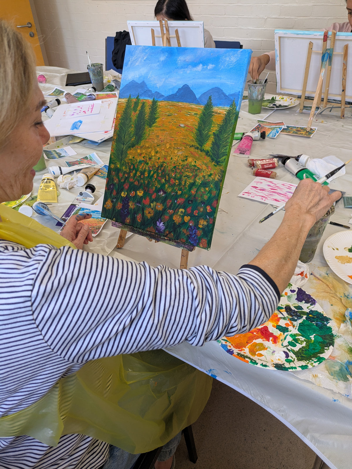WEEKLY ACRYLIC PAINTING CLASSES - THURSDAY Morning Course - 6 week Winter block (Nov - Dec 26) - The Eversfield Centre, Mill Hill, London