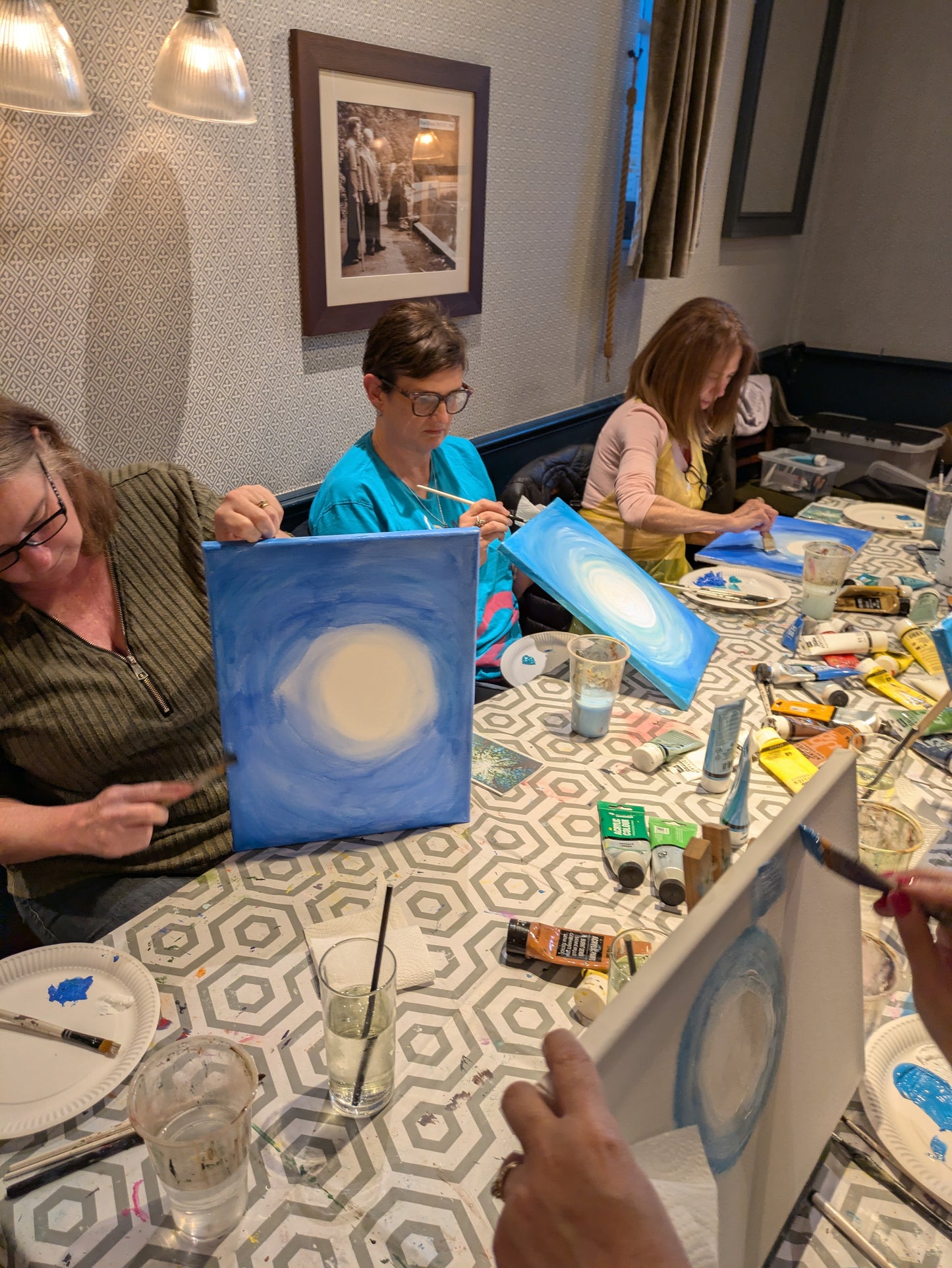 LOOK UP - Painting Workshop at The Three Hammers, St. Albans, Hertfordshire - Wednesday 10th JUNE 2026, 7.30pm