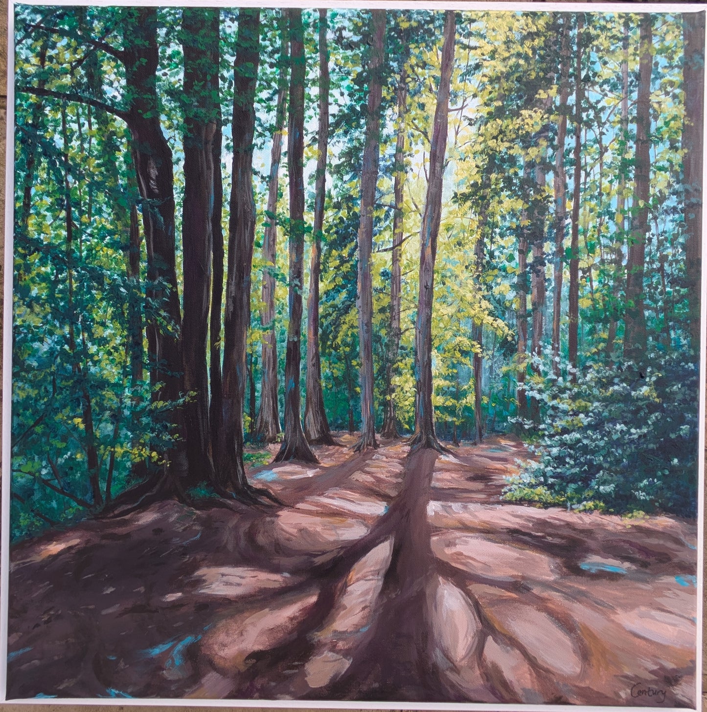 Breaking Light (60x60cm)
