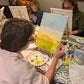 ABSTRACT WILDFLOWERS - Painting Workshop at Odyssey Spa, Knebworth, Hertfordshire - Monday 12th JANUARY 2026, 10am