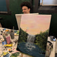TWILIGHT FALLS - Painting Workshop at Odyssey Spa, Knebworth, Hertfordshire - Monday 9th NOVEMBER 2026, 10am