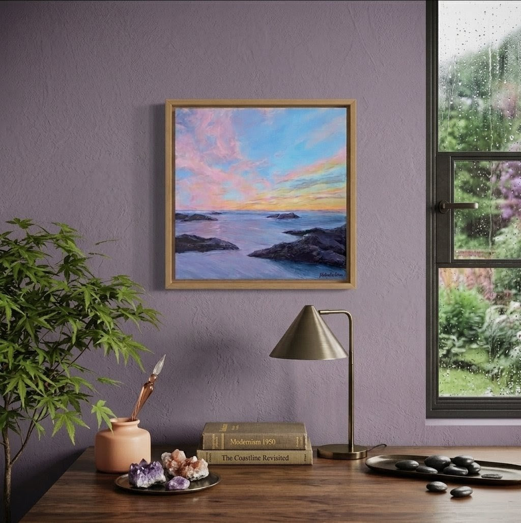 Afterglow (40x40cm)