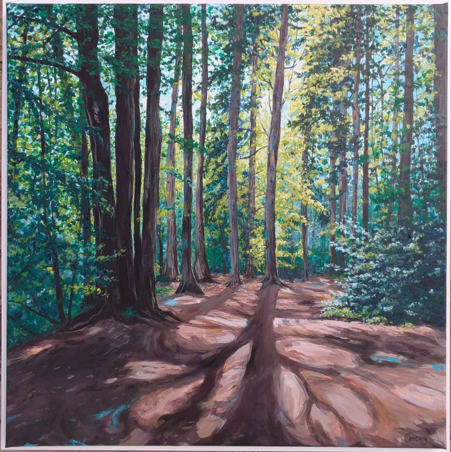 Breaking Light (60x60cm)