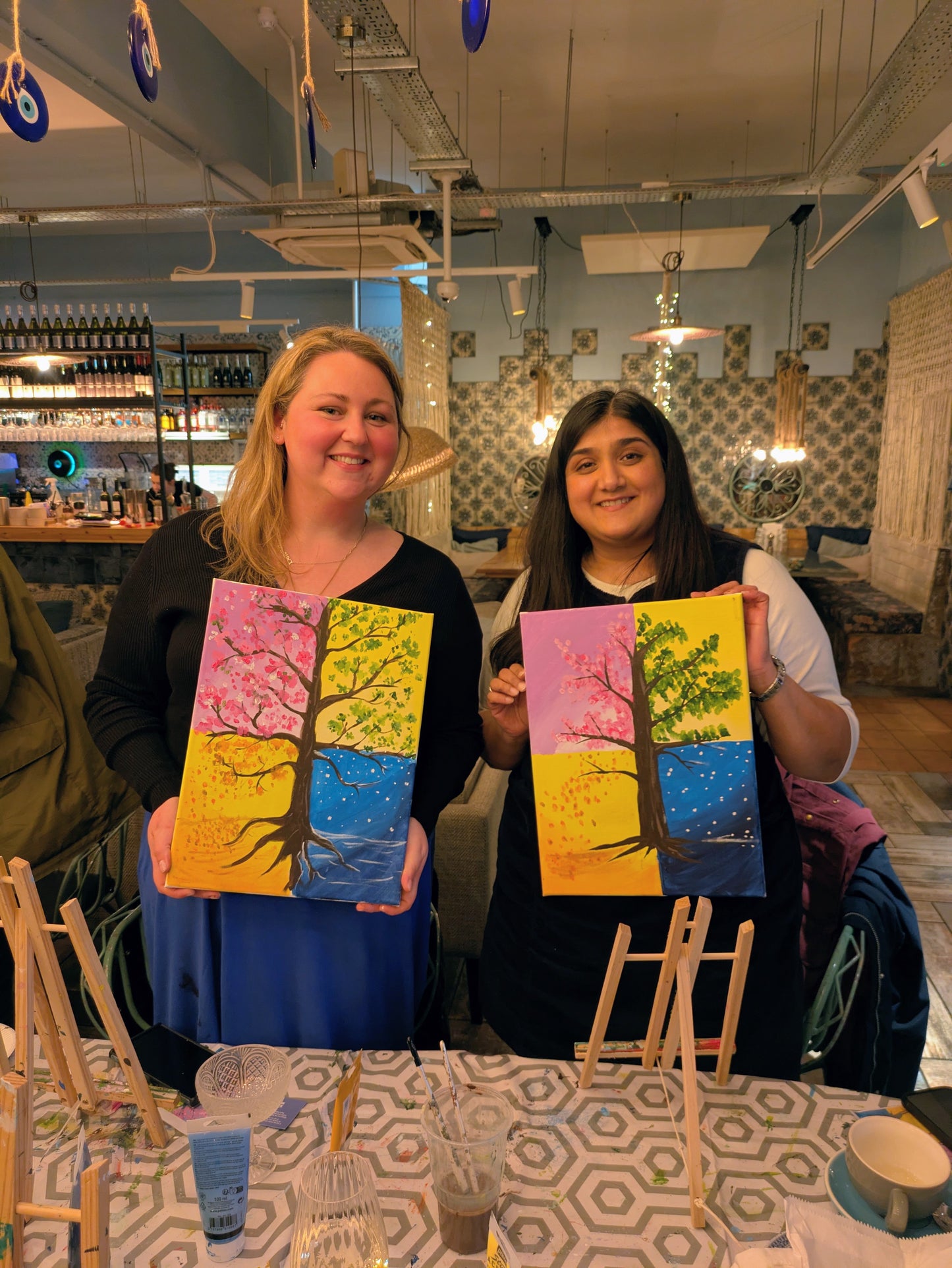 THE FOUR SEASONS - Painting Workshop at Odyssey Spa Knebworth, Hertfordshire  - Monday 13th APRIL 2026, 10am