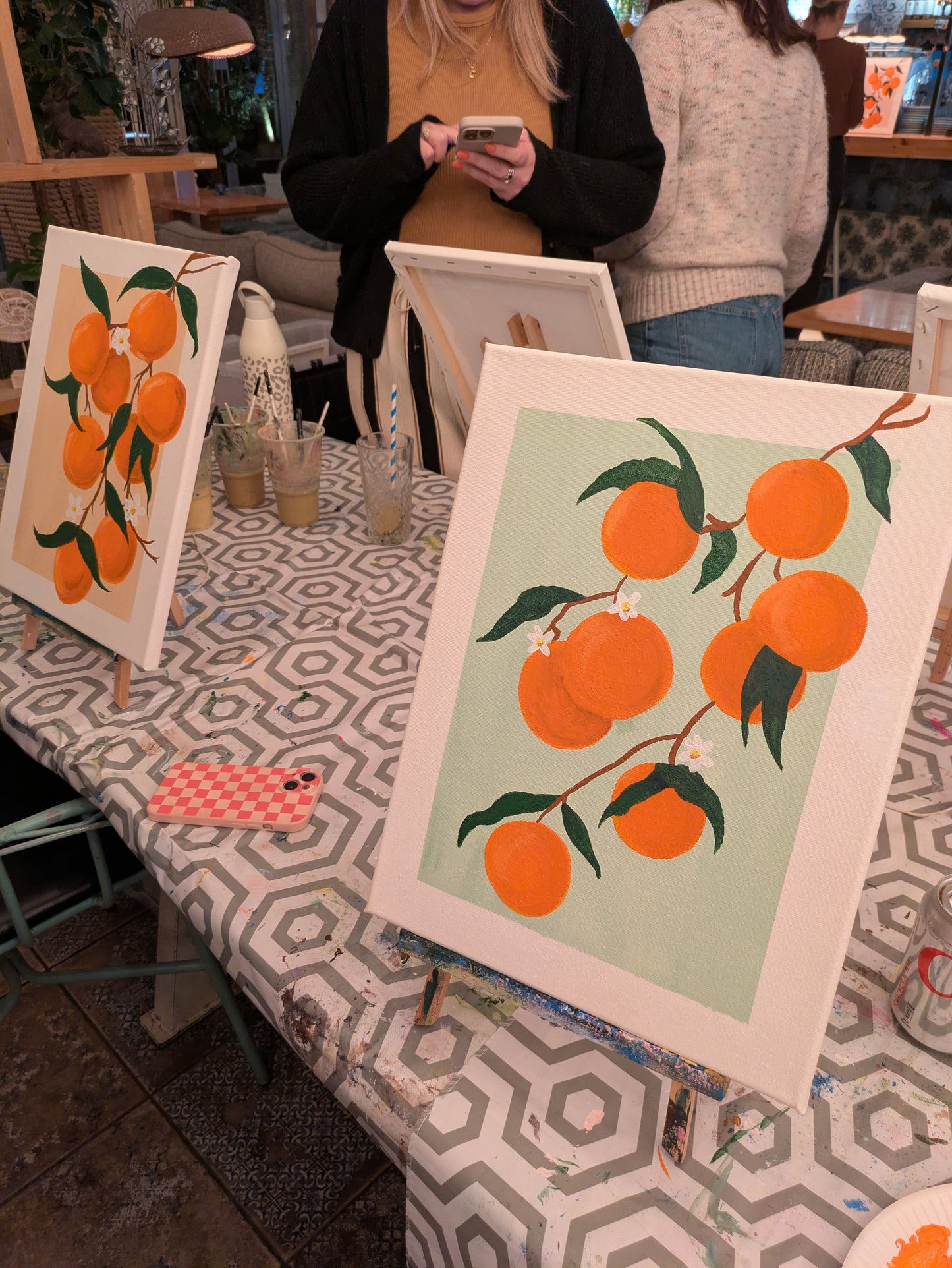 SEVILLE ORANGES - Painting Workshop at The Glasshouse, Hitchin, Hertfordshire - Wednesday 18th November 2026, 7.30pm