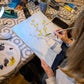 YELLOW SAKURA - Painting Workshop at Megan's Restaurant, Welwyn - Tuesday 1st OCTOBER 2025, 10am