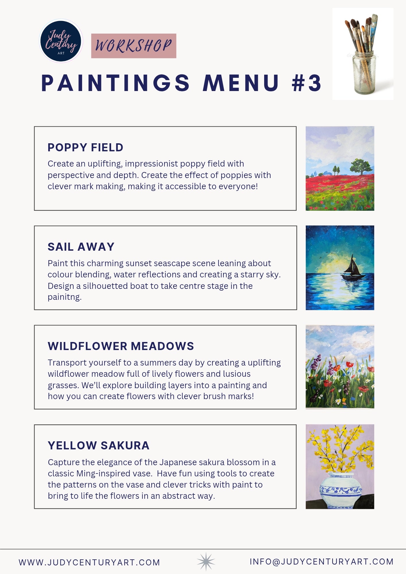 CORPORATE PAINTING WORKSHOP - Team building event!