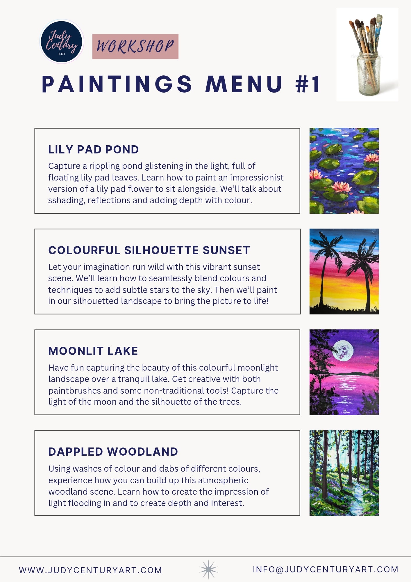 CORPORATE PAINTING WORKSHOP - Team building event!