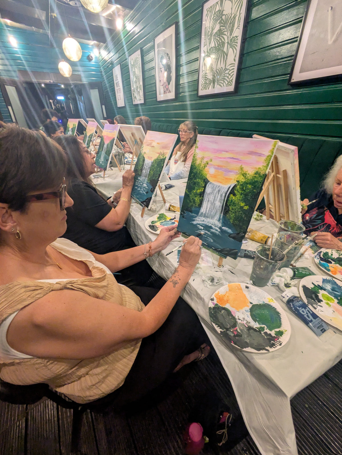 TWILIGHT FALLS - Painting Workshop at Odyssey Spa, Knebworth, Hertfordshire - Monday 9th NOVEMBER 2026, 10am