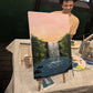 TWILIGHT FALLS - Painting Workshop at Odyssey Spa, Knebworth, Hertfordshire - Monday 9th NOVEMBER 2026, 10am