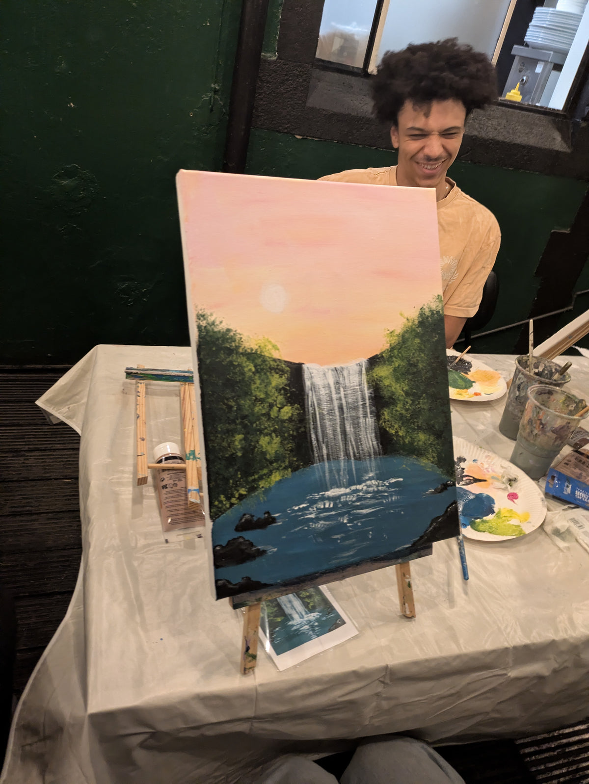 TWILIGHT FALLS - Painting Workshop at Odyssey Spa, Knebworth, Hertfordshire - Monday 9th NOVEMBER 2026, 10am