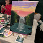 TWILIGHT FALLS - Painting Workshop at Odyssey Spa, Knebworth, Hertfordshire - Monday 9th NOVEMBER 2026, 10am