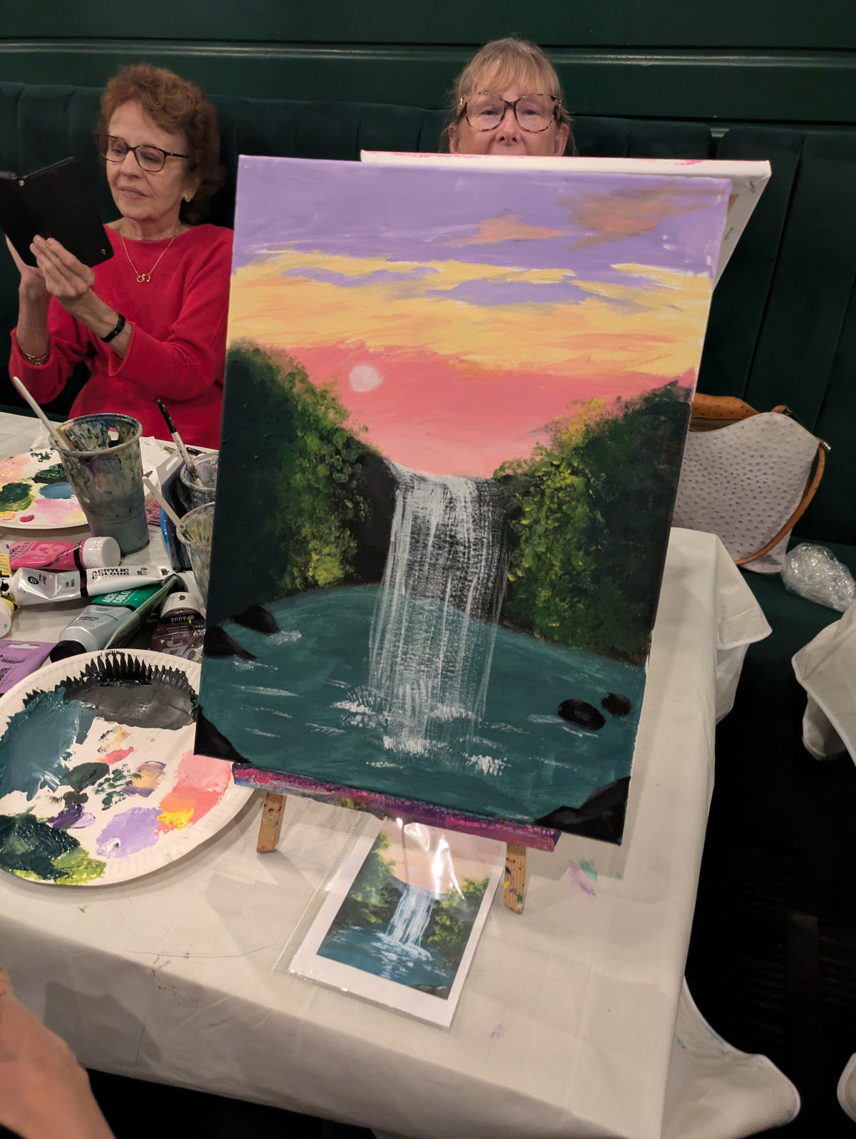 TWILIGHT FALLS - Painting Workshop at Odyssey Spa, Knebworth, Hertfordshire - Monday 9th NOVEMBER 2026, 10am