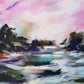 Pink Storm at Dusk (101x80cm)