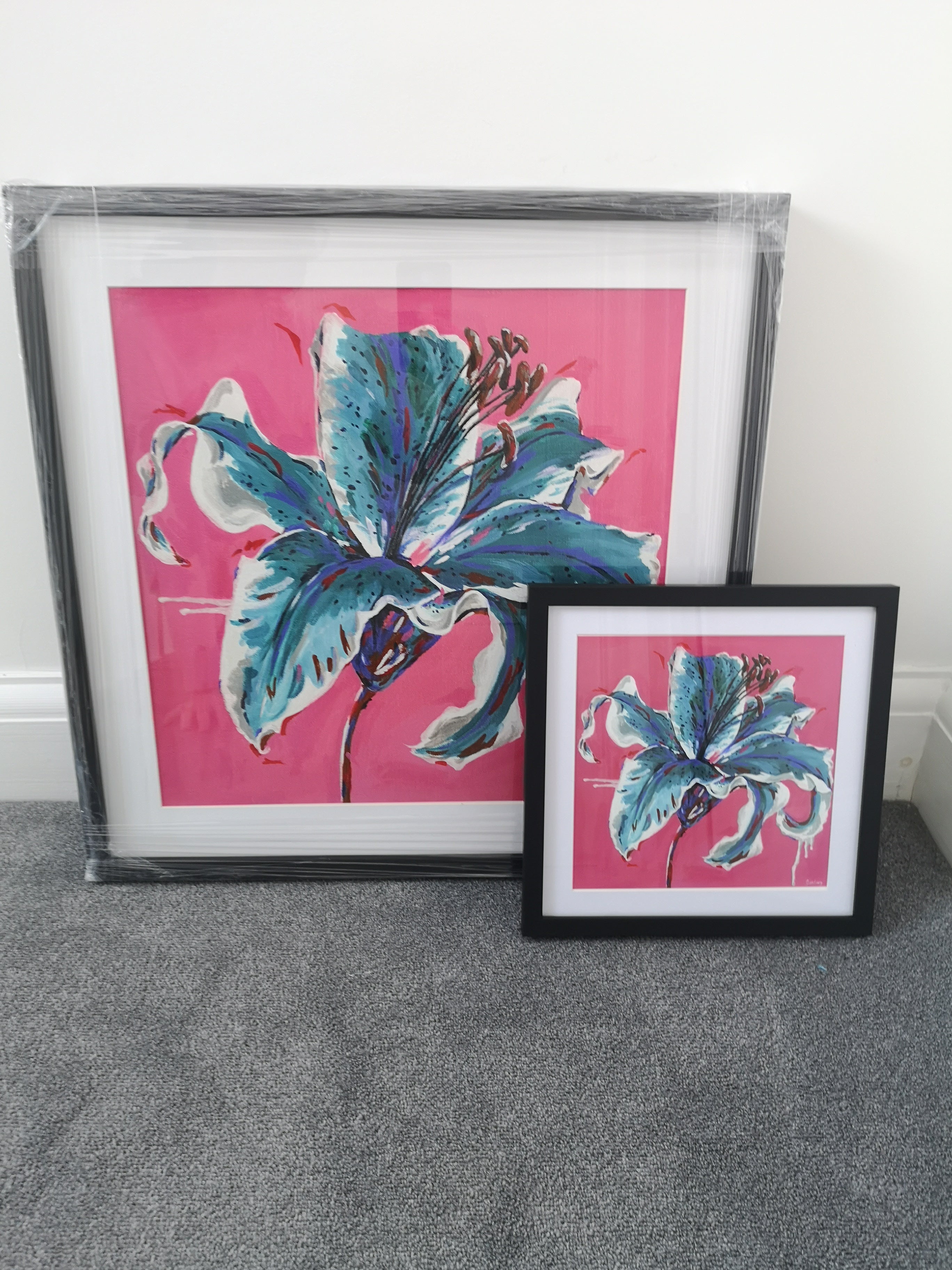 Floral outlets Painting, Print