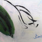 Judy Century signature shown in bottom right hand corner of 'Tropical Garden' painting